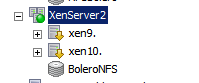XenCenter - niedostępny SR został usunięty